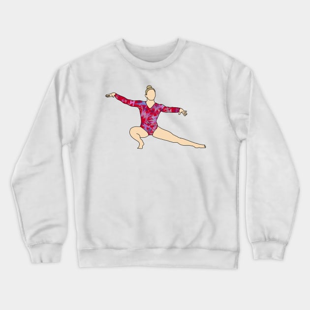 Mykayla Skinner Gymnastics Drawing Crewneck Sweatshirt by GrellenDraws